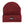 Load image into Gallery viewer, Front view of a maroon colored beanie