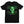 Load image into Gallery viewer, The Digiskull shirt that depicts a bright green deteriorating skull floating in the middle of a grid matrix on a black shirt.