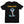 Load image into Gallery viewer, The Cobra Boss shirt depicting a colorful 8 bit cobra and the words Game Over printed on a black shirt with a white background.