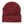 Load image into Gallery viewer, Back view of a maroon colored beanie
